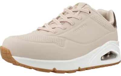 Produktbild von Skechers Damen Low Sneaker UNO SHIMMER AWAY Beige Synthetik Größe: 37