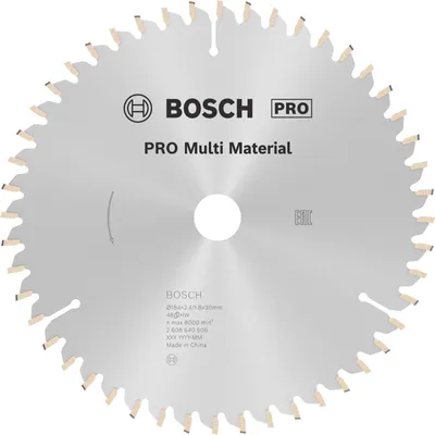 Produktbild von PRO Multi Material Kreissägeblatt, 184 x 2,4 x 30 mm
