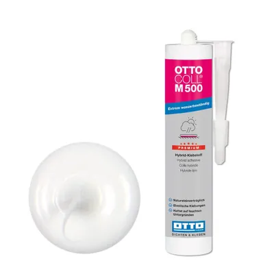 Produktbild von OTTOCOLL M500 Premium-Hybrid-Klebstoff 310ml Kartusche - C01 Weiß