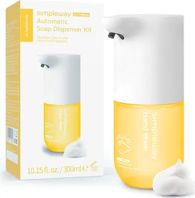 Obrázok produktu pre SIMPLEWAY automatický dávkovač penového mydla s tekutinou Simpleway Vôňa: Citrus,