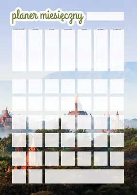 Image de Calendrier magnétique pour réfrigérateur 40x56cm