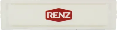 Produktbild von RENZ Namensschild 09 - 97-9-82259 (Farbe: weiß) Farbe: weiß