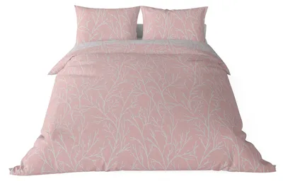 Produktbild von Brielle Mako Satin Wendebettwäsche Set 100% Baumwolle\/Fadenzahl 220 mit Reißverschluss 3-teilig Deckenbezug 240 x 220 cm Kissenbezug 2*65 x 65 cm Rosa-Grau Dunkelgrau Hellgrau