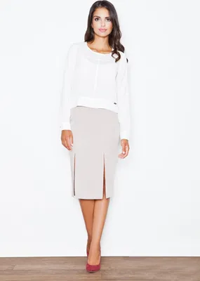 Produktbild von Figl Minirock für Frauen Lanesse beige S