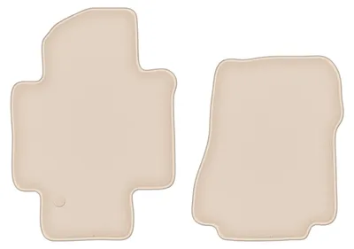 Produktbild von DURBAN Beige Velours-Fußmatten vorne für Nissan NV200 Transporter (2009-)