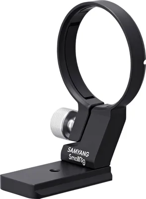 Obrázok produktu pre Objímka statívu Samyang pre objektívy AF a MF s pripojením E-mount, montážny krúžok na statív pre objektív fotoaparátu, rýchloupínacia doštička s funkciou Arca Swiss