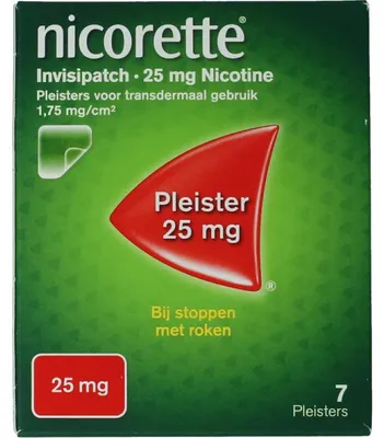 Produktbild von Nicorette Patch Invisible 25mg (7 stuks)