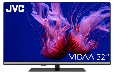 Produktbild von JVC LT-32VQF555D QLED Fernseher 32 Zoll Smart TV VIDAA Full HD Auflösung HDR TV Triple-Tuner (2026)