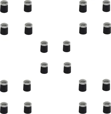 Produktbild von Hutmuttern 17mm 20-teilig Radmuttern Auto Radschrauben Abdeckung