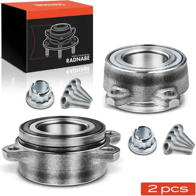 Zdjęcie produktu dla 2x Frankberg Piasta koła przód+tyl dla Porsche 911 Cayenne VW Touareg