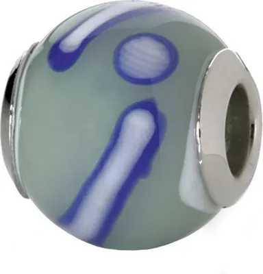 Produktbild von CEM Glasbeads Drops Beads Glaskugel 925/Silber CD806