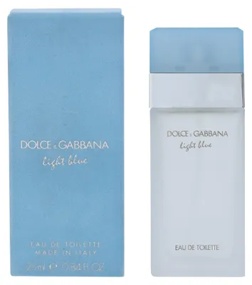 Produktbild von Dolce&Gabbana Light Blue, Frauen, Sommer, 25 ml, Nicht nachfüllbare Flasche, Apfel, Zitrone, Bambus, Jasmin, White rose