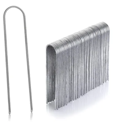 Produktbild von Erdanker Erdnägel Bodenhaken - 150 x 25 mm - Verzinkter Stahl - 25 Stück - Rostfrei