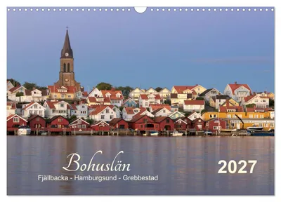 Produktbild von Bohuslän Fjällbacka - Hamburgsund - Grebbestad 2027 (Wandkalender 2027 DIN A3 quer), CALVENDO Monatskalender