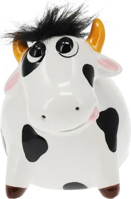 Image de HairyBank boîte à monnaie 15 cm, vache