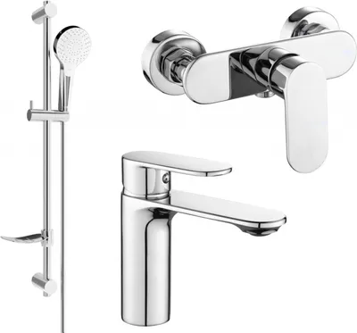Produktbild von Mexen Milo DF05 Brausegarnitur, Chrom - 71304DF05-00