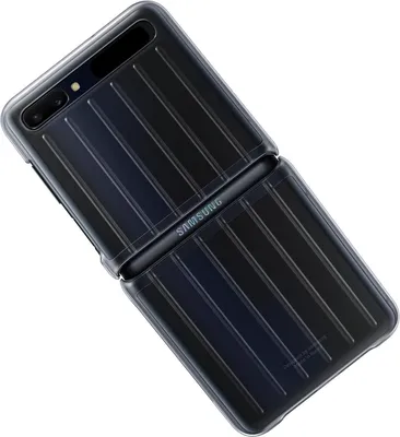 Produktbild von Samsung EF-QF707CTEGEU, Cover, Samsung, Galaxy Z Flip Galaxy Z Flip 5G, 17 cm (6.7"), Transparent