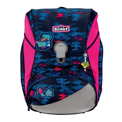 Produktbild von Scout Alpha Schulranzen-Set 4 teilig DIN Magic Sea