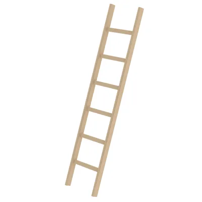Produktbild von MUNK Holz-Anlegeleiter 6 Sprossen