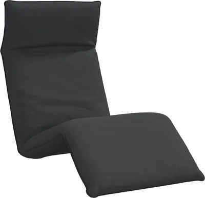 Produktbild von vidaXL Sonnenliege Klappbar Schwarz 175x54x8,5 cm Oxford-Gewebe
