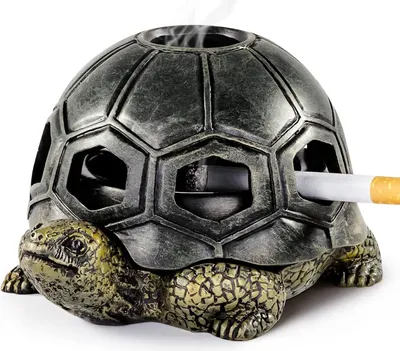Produktbild von Schildkröte Aschenbecher für Zigaretten Creative Turtle Aschenbecher Handwerk Dekoration