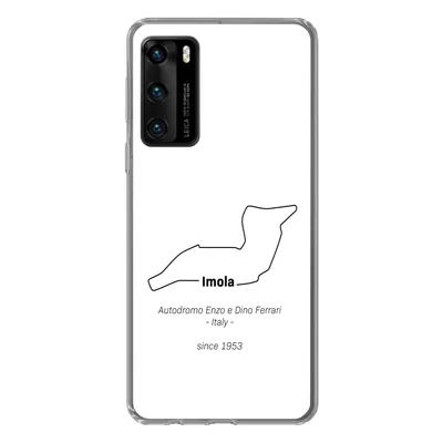 Produktbild von MuchoWow® Handyhülle Schutzhülle Hülle für Huawei P40 Imola - F1-Rennstrecke Silikon Softcase Handy Hülle - Handytasche