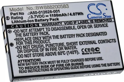 Produktbild von vhbw Akku kompatibel mit NEC 0910092, DT330, UX5000 DG-12e, DTL-12BT-1, 0910052 schnurlos Festnetz Telefon (1100 mAh, 3,7 V, Li-Ion)