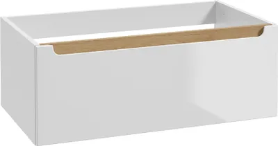 Produktbild von Waschtischunterschrank 80cm Livia mit 1 Schublade, Weiß