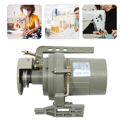 Obrázek produktu pro Průmyslový motor pro šicí stroje 400W spojkový motor Servomotor pro průmyslové šicí stroje Jednofázový 2850 ot/min Příslušenství pro šicí stroje Náhrada motoru šicího stroje