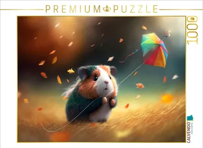 Produktbild von CALVENDO Puzzle Drachenschweinchen | 1000 Teile Lege-Größe 64x48cm Foto-Puzzle für glückliche Stunden