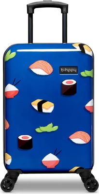 Produktbild von BHPPY Kinderkoffer handgepäck 54x35x20 cm, Reisekoffer kinder, Kinderkoffer mit rollen, Hartschalenkoffer für Kinder, Farbe Blau