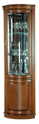 Produktbild von Eckvitrine Schrankvitrine Vitrine Glasvitrine Vitrinenschrank Regalvitrine