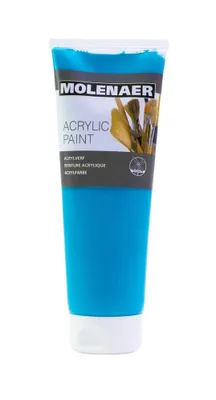 Obrázek produktu pro Akrylová barva 250 ml - tyrkysová