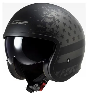 Produktbild von Spitfire II Black Flag Jethelm, schwarz matt/Titan, M (57/58)