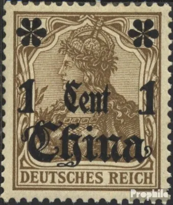 Produktbild von Briefmarken Dt. Post China 1905 Mi 28 gestempelt Germania ohne WZ