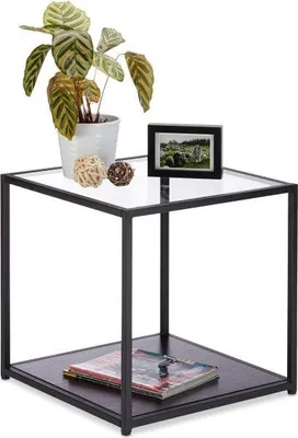 Produktbild von Glas-Beistelltisch mit 2 Scheiben