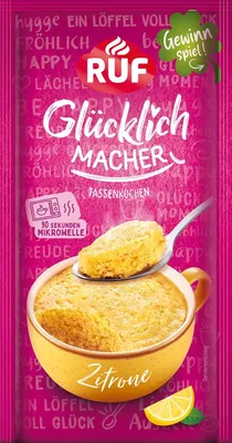 Produktbild von RUF Glücklichmacher Tassenkuchen Zitrone