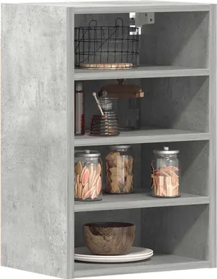 Produktbild von Möbel Hängeschrank Riga Betongrau 40x29,5x60 cm Holzwerkstoff - Küchenschränke &30633