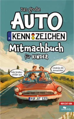 Obrázek produktu pro Das große Autokennzeichen Mitmachbuch für Kinder