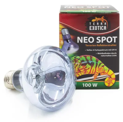 Produktbild von Neo Spot 100 Watt – UV-Reflektorstrahler mit Wärme & Licht für Terrarien