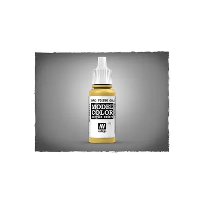 Imagen del producto de Vallejo 70.996, 17 ml, Dorado, Metalizado, Frasco