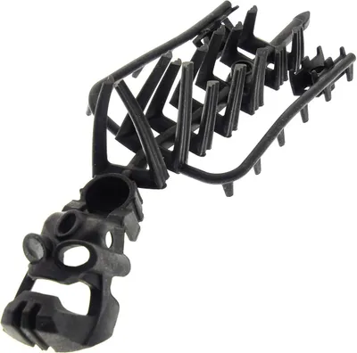 Produktbild von 1x Lego Bionicle Figur Maske schwarz Piraka Reidak flexibel Skelett 8900 54270