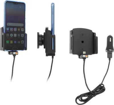 Produktbild von Brodit Gerätehalter 721203 mit Ladefunktion - für Smartphones - universell einsetzbar