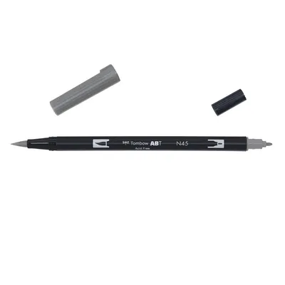 Immagine prodotto di Tombow ABT-N45ABT Penna a pennello doppia N45 grigio freddo 10