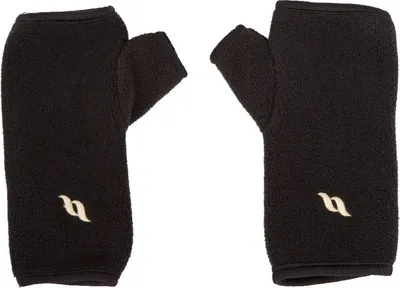 Produktbild von Back on Track Halbhandschuhe Fleece, Farbe:schwarz, Größe:L