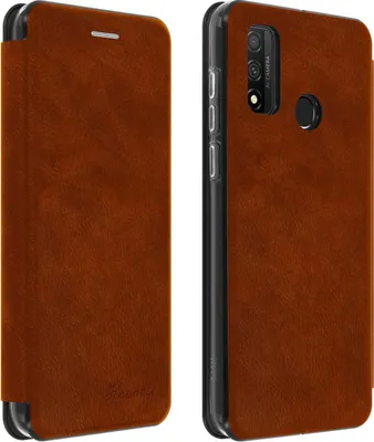 Image de Avizar, coque en similicuir pour Huawei P Smart 2020, couleur marron
