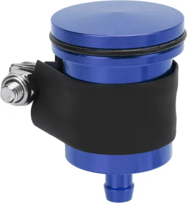 Image de Réservoir de liquide de frein moto universel en aluminium pour YZF R1 R3 R6 R25 R15 R125 600R 40ml Bleu