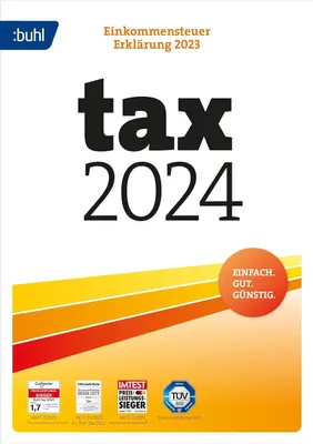 Produktbild von BUHL tax 2024 (für das Steuerjahr 2023) | PC | Download-Version