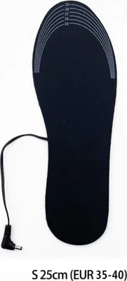 Obrázok produktu pre Elektricky vyhrievané vložky do topánok, univerzálna veľkosť Veľkosť S