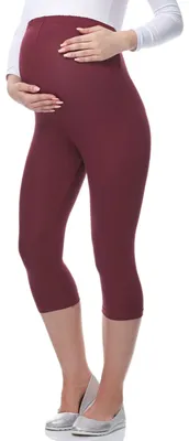 Image de Be Mammy leggings de grossesse 3/4 en viscose BE-03 (Winerot, S)